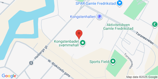 Map displaying event location