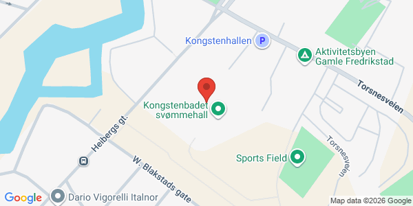 Map displaying event location