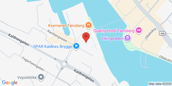 Map displaying event location