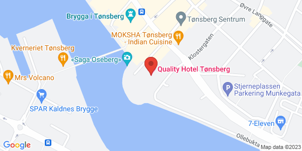 Map displaying event location