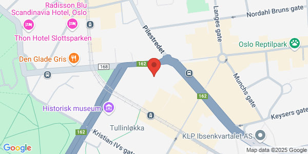 Map displaying event location