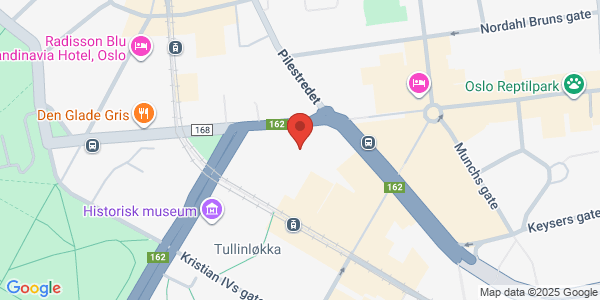 Map displaying event location