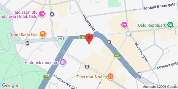 Map displaying event location