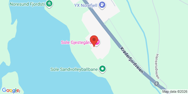 Kart som viser hvor arrangementet foregår