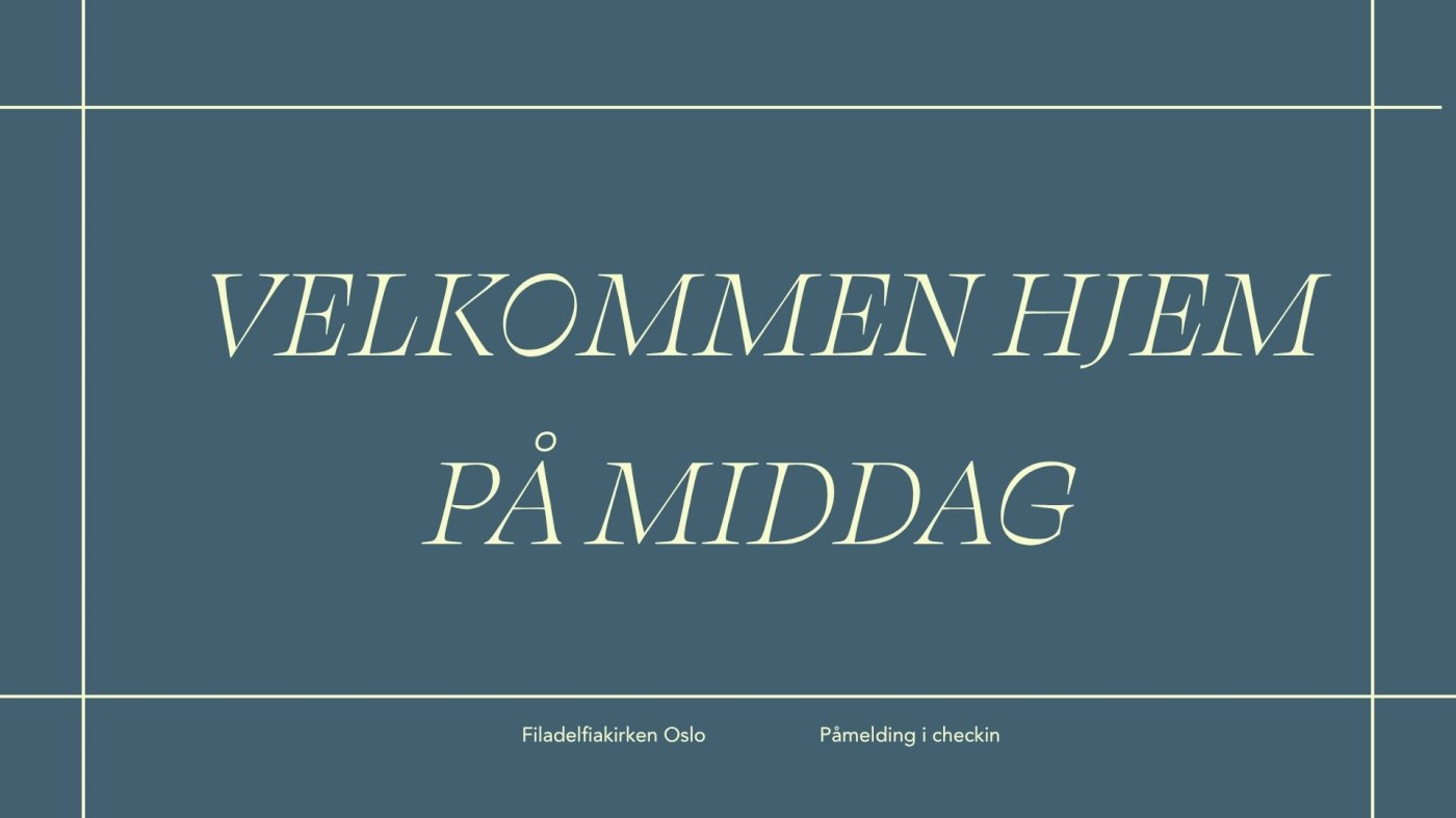 Sentrum 19: Velkommen hjem på middag