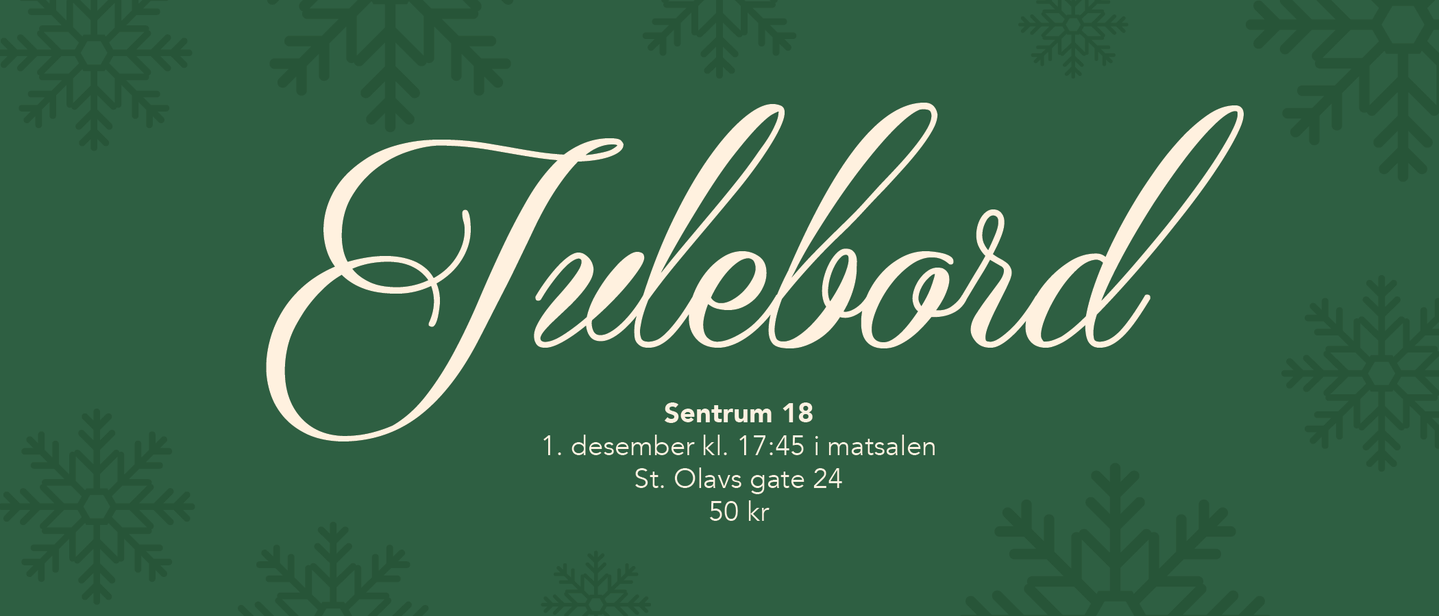 Julebord for Sentrum 18