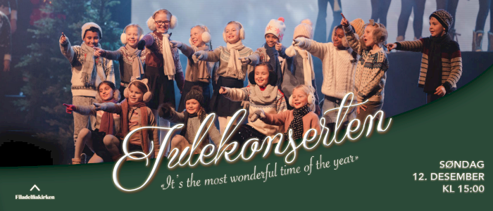 Julekonserten Filadelfiakirken Oslo Søndag 12 .12 kl.15. NB: Les info!