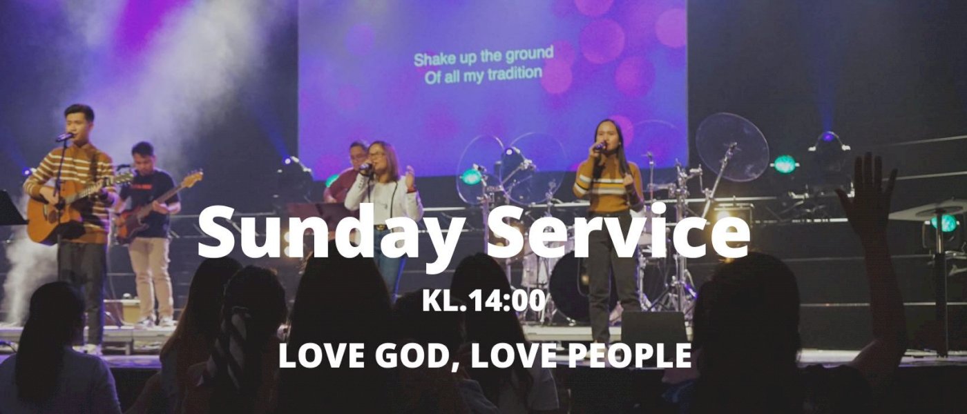 Sunday Service International, kl 14:00
