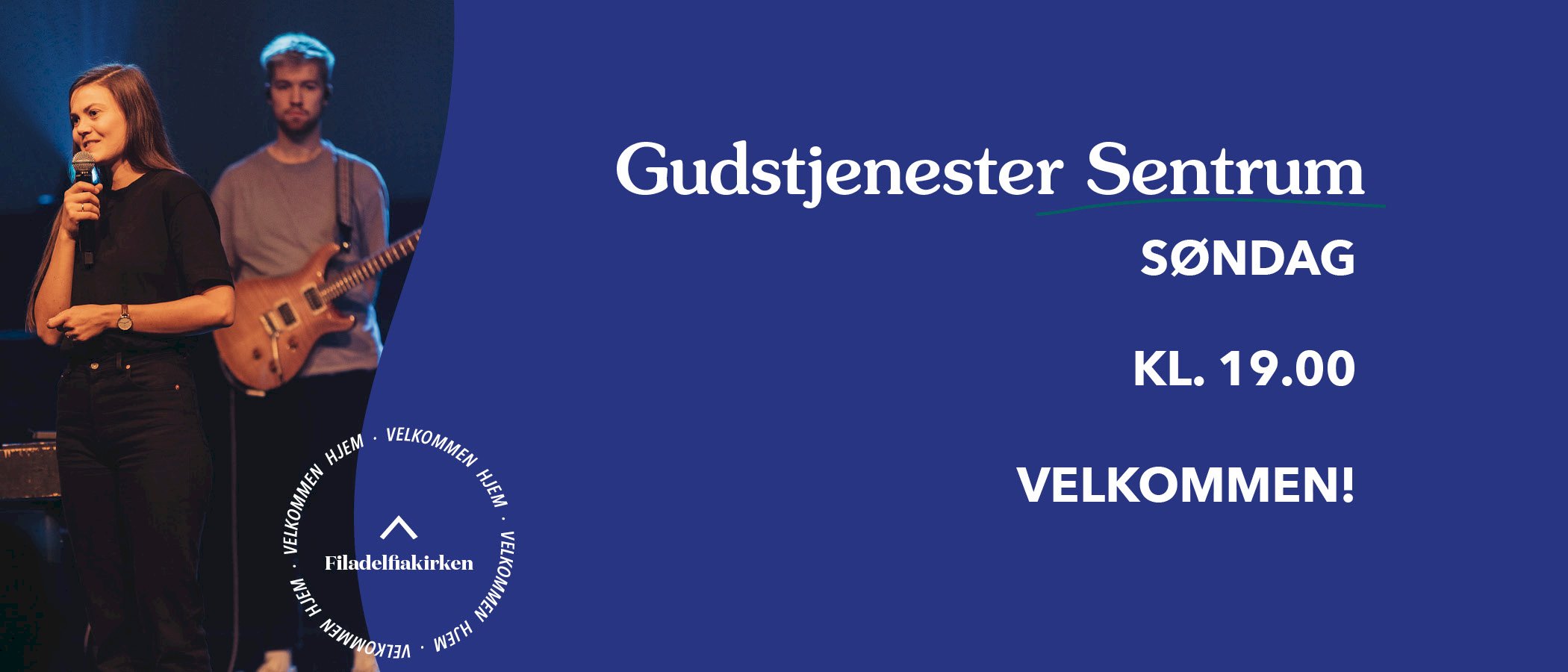Gudstjeneste Klokken 19