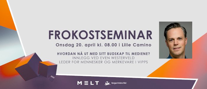 Frokostseminar med Even Westerveld