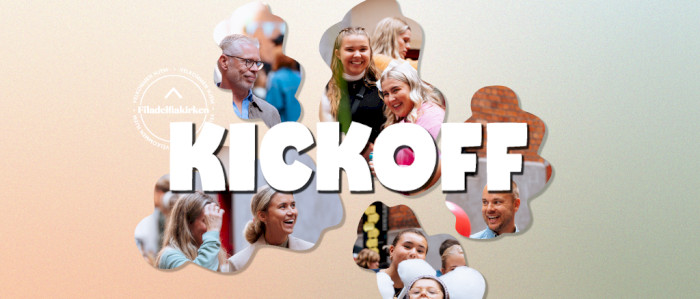 Middag før Kick off i Filadelfiakirken