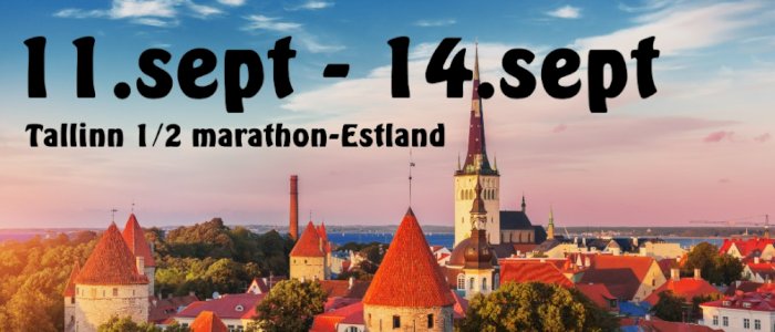 Tallinn 1/2 marathon med BCM