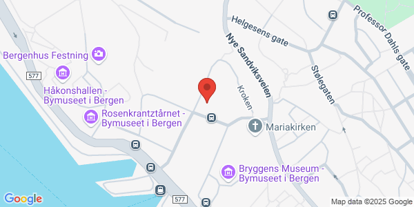 Map displaying event location
