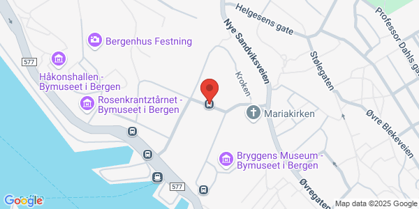 Map displaying event location