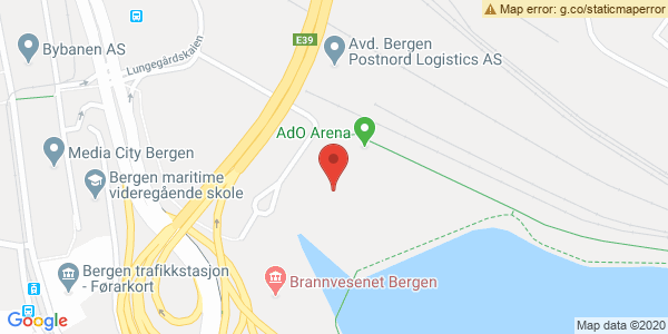 Map displaying event location