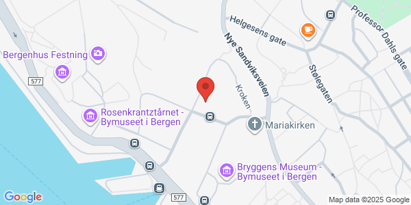 Map displaying event location