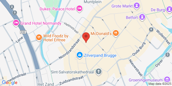 Map displaying event location
