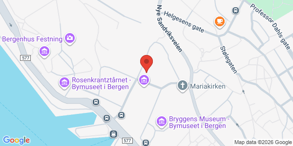 Map displaying event location