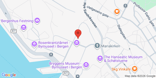 Map displaying event location