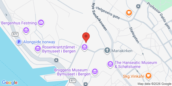 Map displaying event location