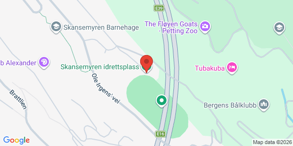 Map displaying event location