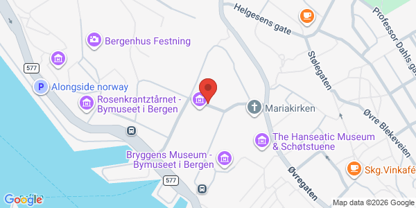 Map displaying event location