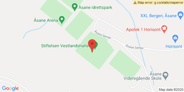 Map displaying event location