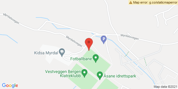 Map displaying event location