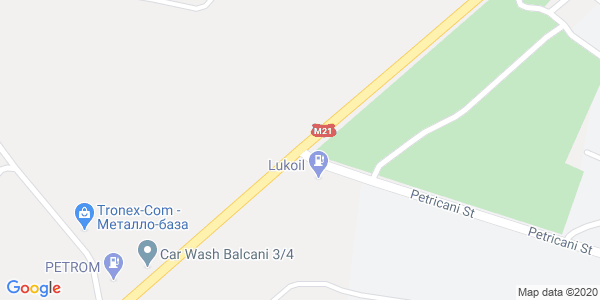 Map displaying event location