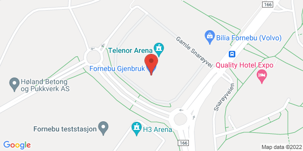 Map displaying event location