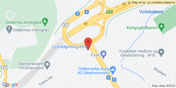 Map displaying event location