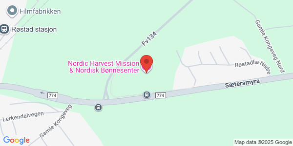 Map displaying event location