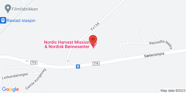 Map displaying event location