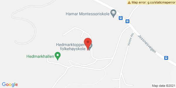 Map displaying event location