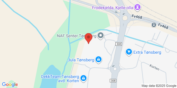 Map displaying event location