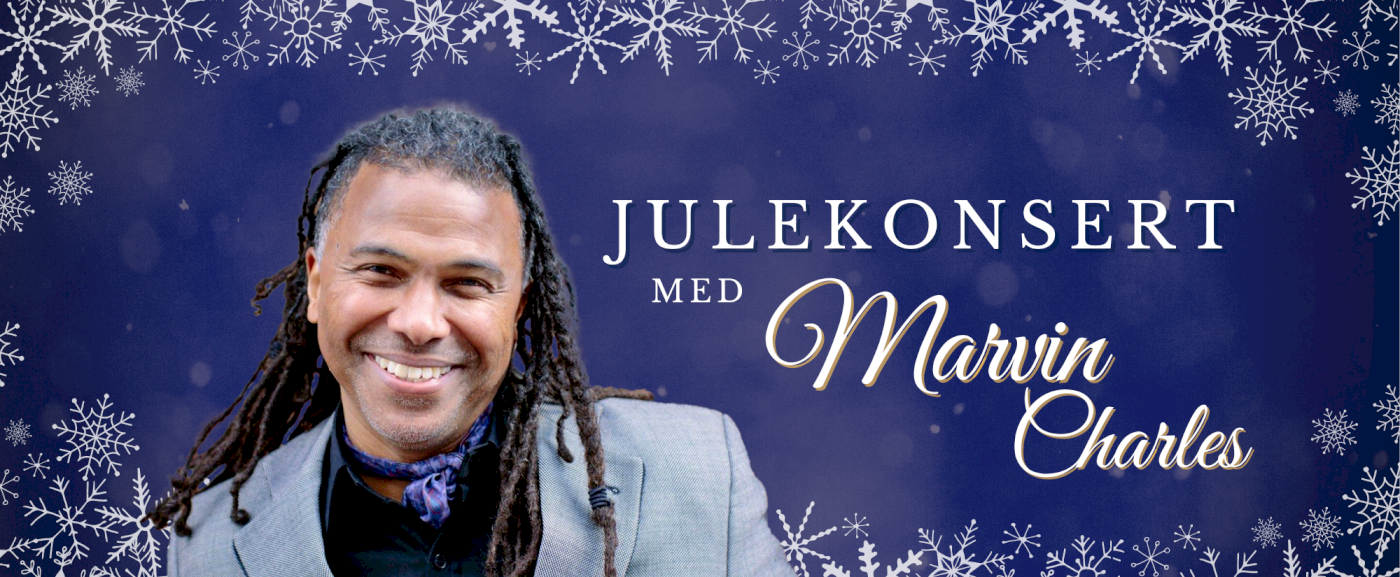 Julekonsert med Marvin Charles