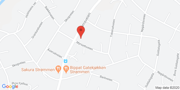 Map displaying event location