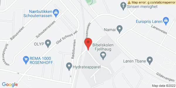 Map displaying event location