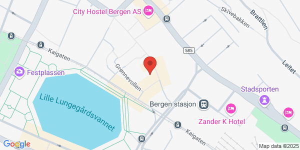 Map displaying event location