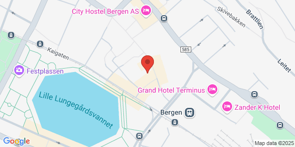 Map displaying event location