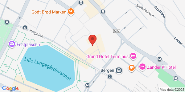 Map displaying event location