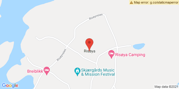 Map displaying event location