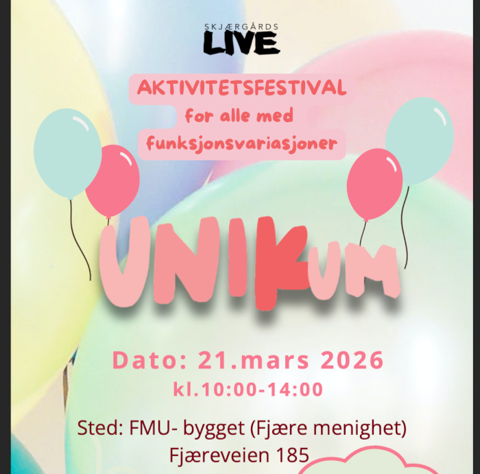 UNIKum Grimstad 21. - 22. Mars 2026