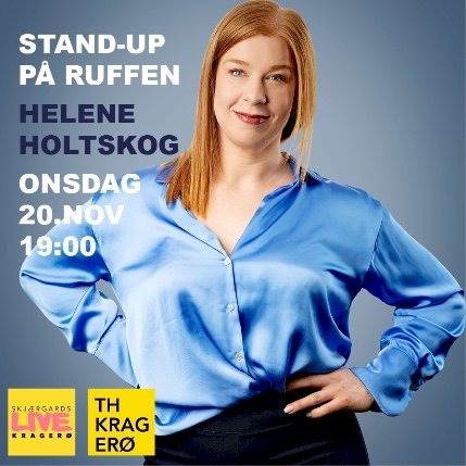 Stand-up på Ruffen med Helene Holtskog