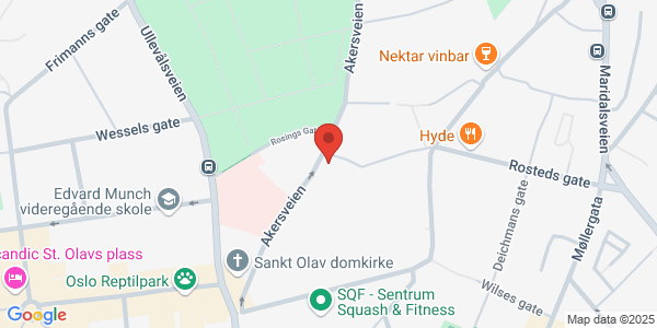 Map displaying event location