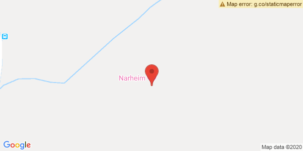Map displaying event location