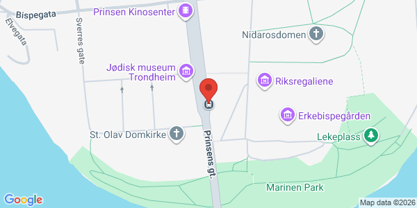 Map displaying event location