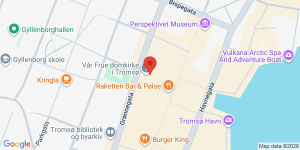 Map displaying event location