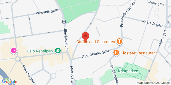 Map displaying event location