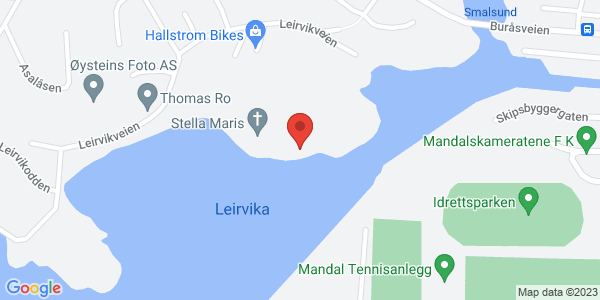Map displaying event location